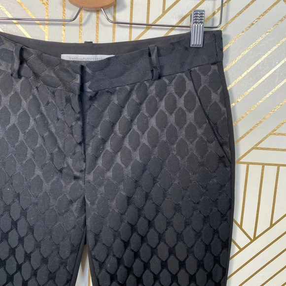 Diane von Furstenberg Mary Faille‎ Black Pants - Picture 5 of 10